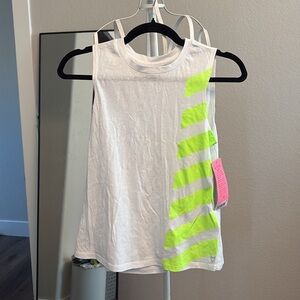 BETSEY JOHNSON TANK TOP WOMEN XS NEW WITH TAGS ATHLEISURE Y2K STREETSTYLE